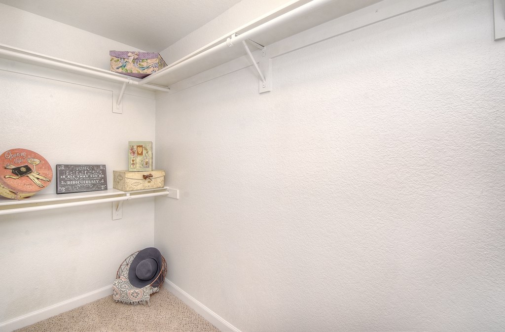 Walk-in Closet at La Serena, San Diego, California