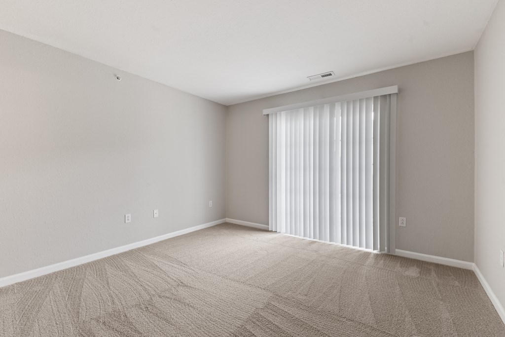 Two-Bedroom Floorplan that offers a private Balcony off The Primary Bedroom along with private bath and walk in closet