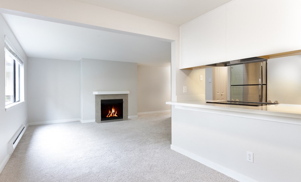 Cozy Fireplace at Cedar Heights, Washington