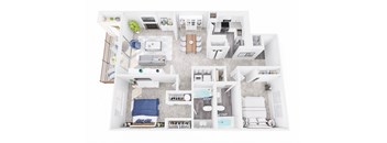 Two Bedroom Two Bath at Cedar Heights, Kirkland, WA 98034