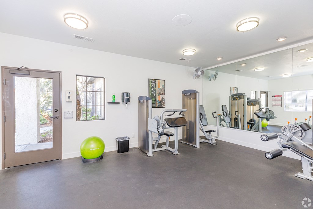 the gym at La Serena, San Diego