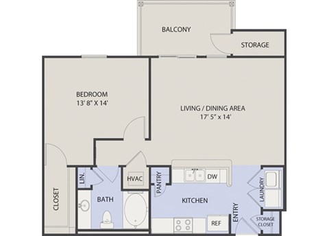 1 Bedroom- Phase II