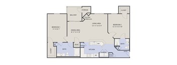 2 Bedrooms 2 Baths- Phase II