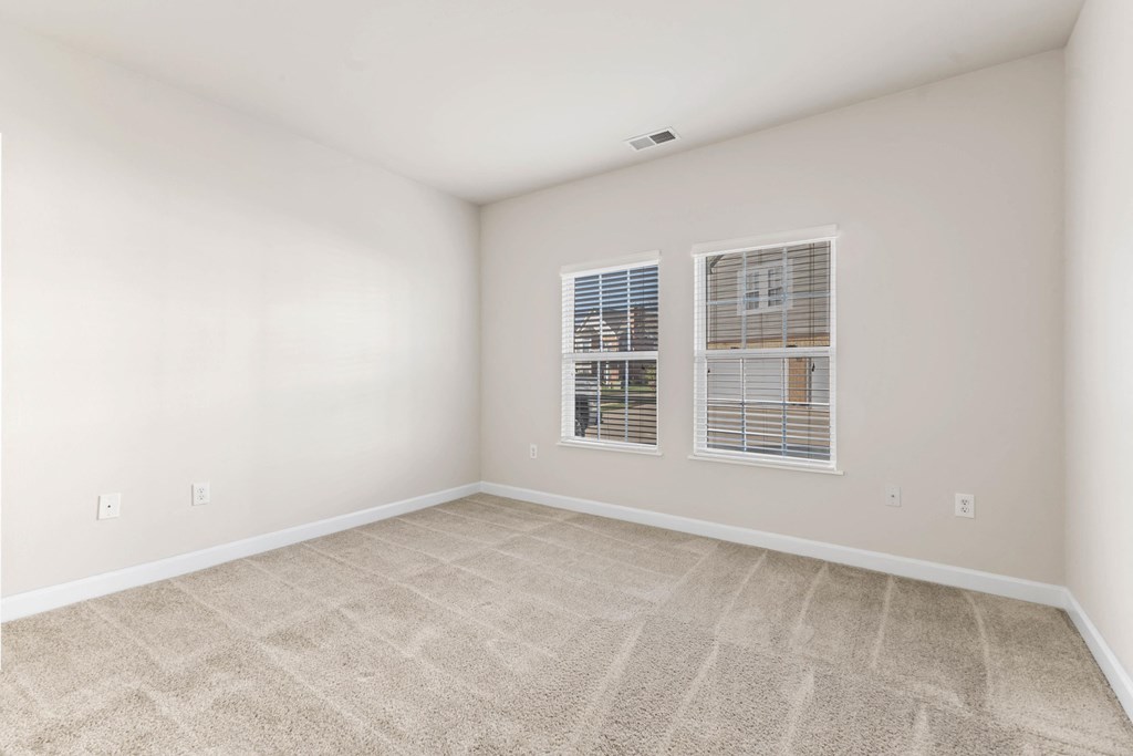 Large Bedroom with two big windows