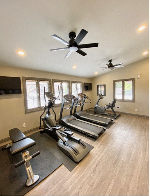 24-Hour Fitness Center at Woodland Springs Apartment Homes, Carmel