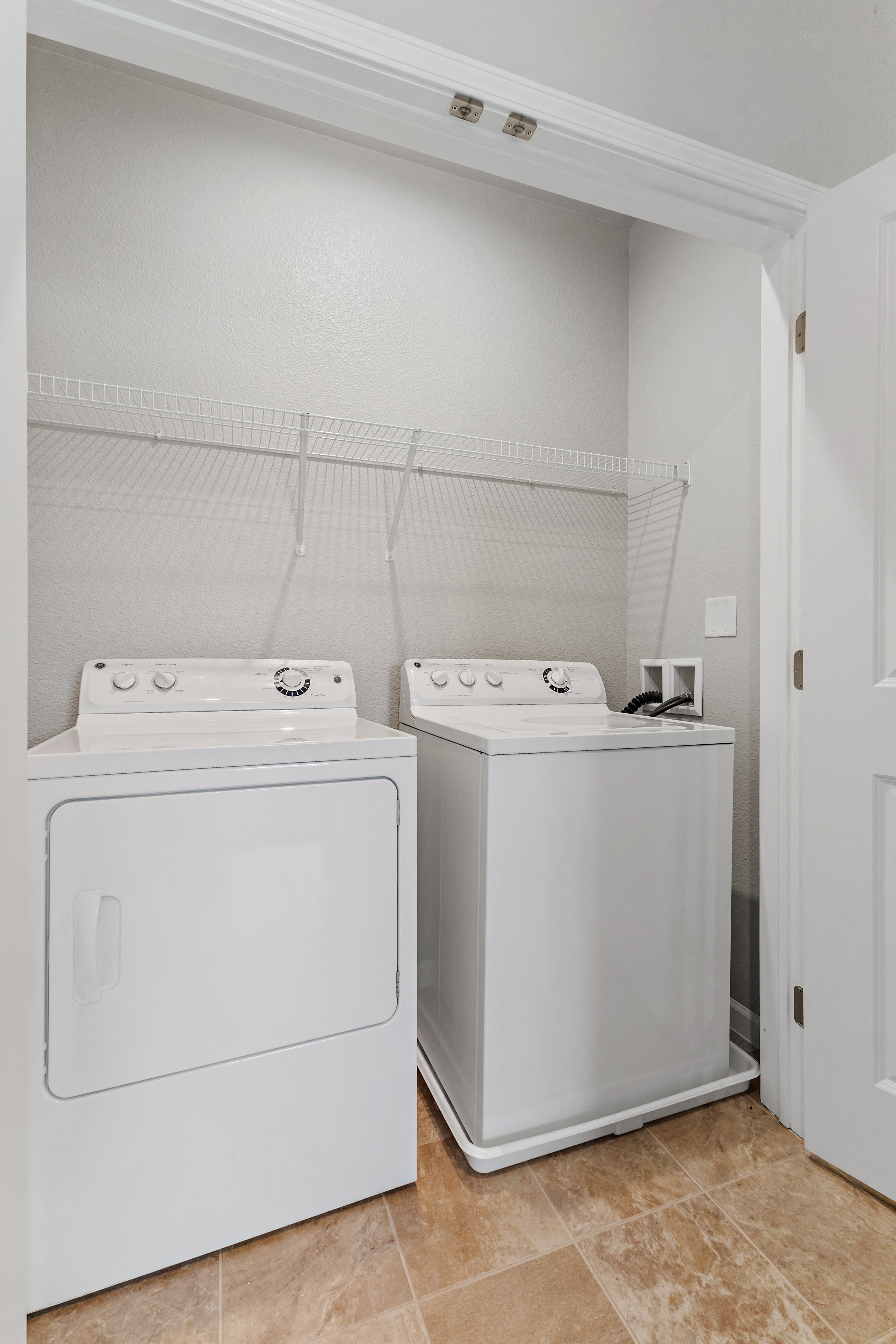 Full sized Washer/Dryer offered in each apartment Home