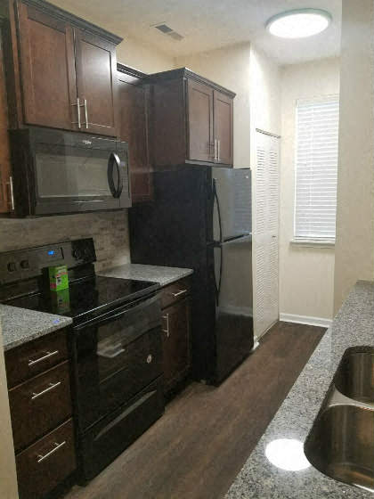 New Black Appliances With Smooth Cook-top