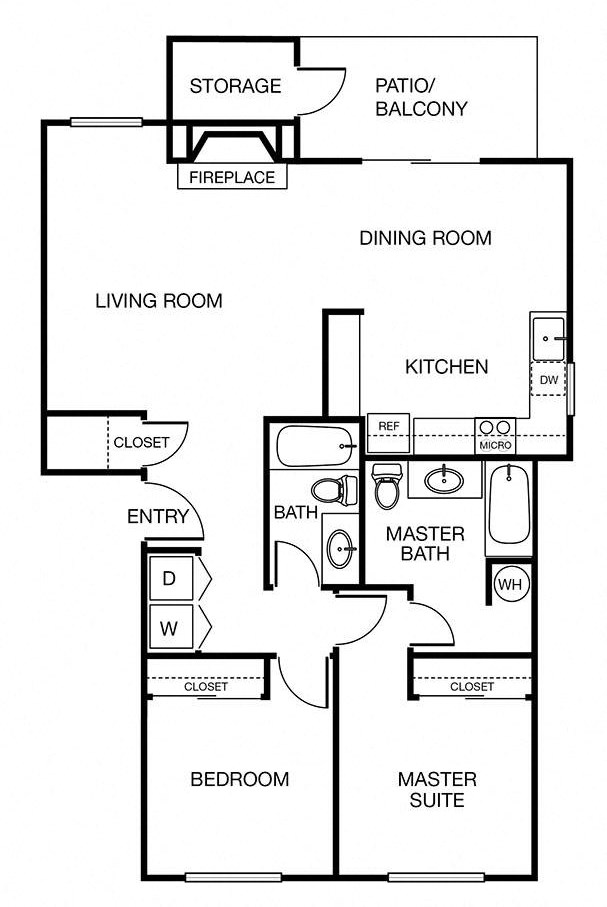 Two Bedroom Two Bath Two Bedroom Two Bath