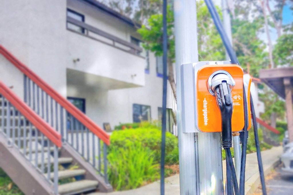 Village Park Apartments with Electric Car Charging
