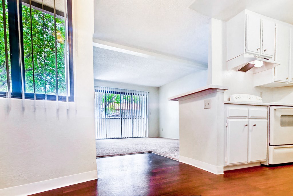 Village Park Apartments Wood Floors in Dining Area