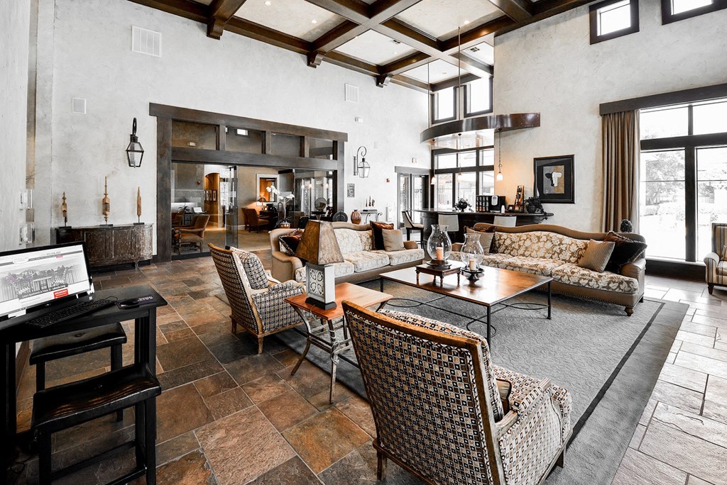 Community leasing office at Cypress Lake at Stonebriar in Frisco, TX!