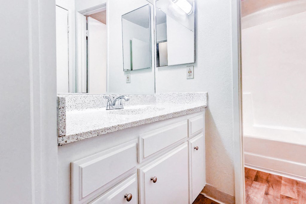 Village Park Apartments in Encinitas with Bathroom Vanity