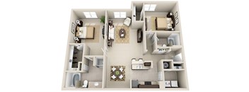 Tulsa OK Apartment For Rent Sonoma Grande 2Bed 2bath Deluxe