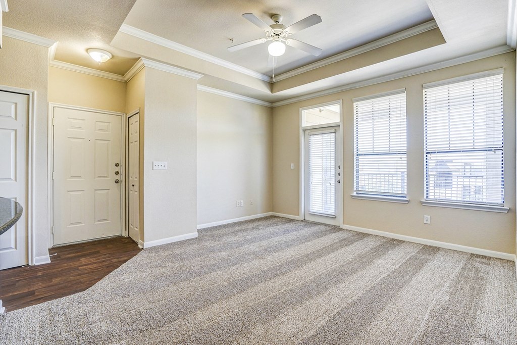 Light and bright vacant apartments at Cypress Lake at Stonebriar in Frisco, TX!