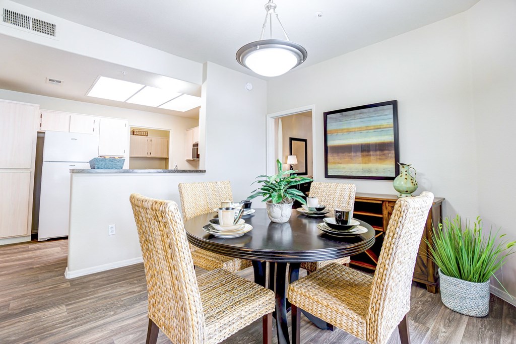 Well lit dining room at Ventana, Scottsdale, AZ, 85260