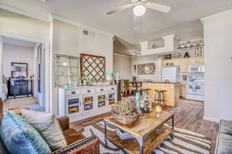 Light and bright living rooms at Cypress Lake at Stonebriar in Frisco, TX!