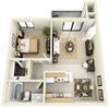 Upstairs 1 BD
