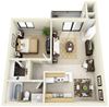 Downstairs -studio/handicap 1BD