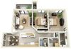 Upstairs 2 BD / 1 BT