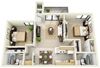 2 BD / 2 BT
