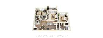 Gates de Provence offers 1, 2 and 3 bedroom apartment homes in Dallas, TX!