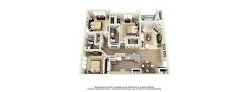 Gates de Provence offers 1, 2 and 3 bedroom apartment homes in Dallas, TX!