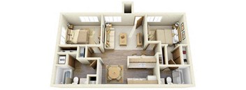 Country Club at Valley View Senior Apartments in Las Vegas offers 1 & 2 Bedroom Apartments For Rent!