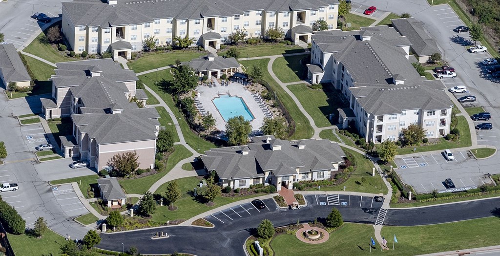 Aerial view of property at Sonoma Grande Apartments, Oklahoma, 74133