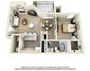 1 Bed 1 Bath Small