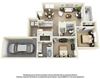2 Bed 2 Bath Medium (With Garage)