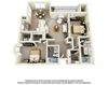 2 Bed 2 Bath Large