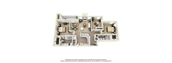 Bentley Place at Willow Bend offers  spacious 1, 2 & 3 Bedroom Apartments in Plano, TX! This is out 2 bedroom floor plan option!