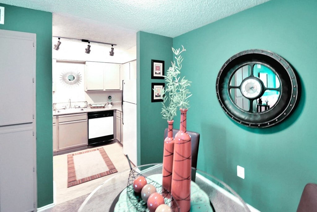 Spacious dining rooms