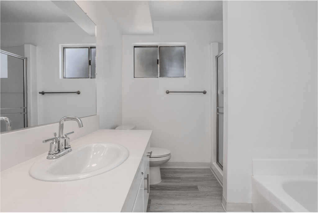 Large walk in closet at The DRACENA Apts, Los Feliz, Los Angeles