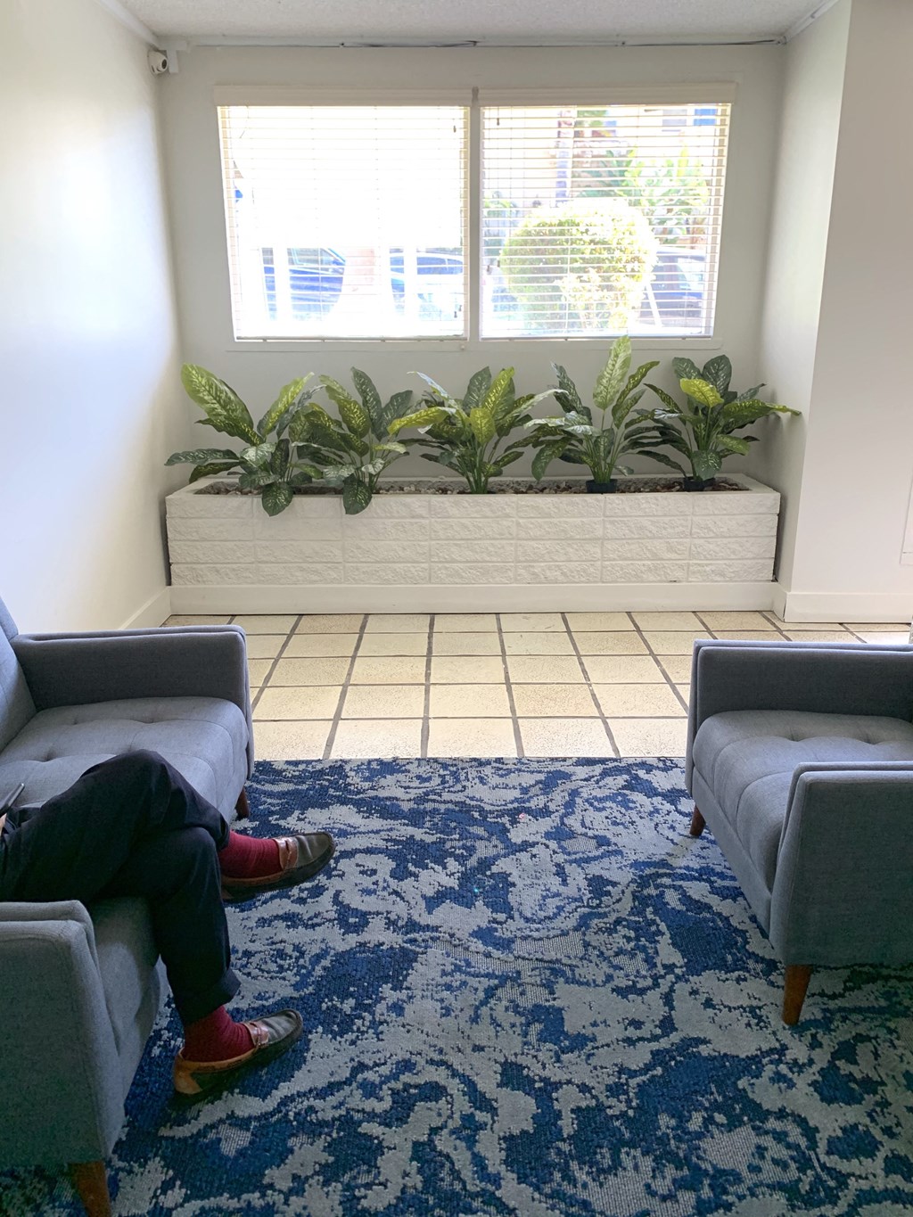 Waiting Room at The DRACENA Apts, Los Feliz, California, 90027