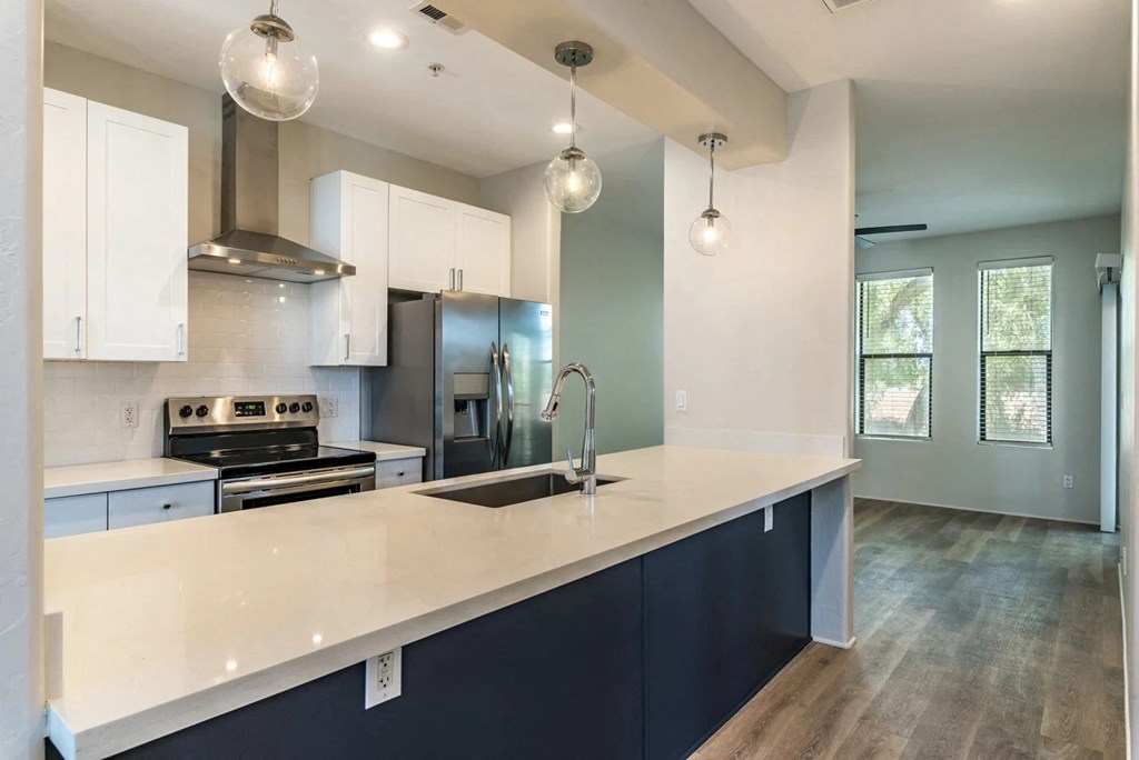 Kitchen at Dolce Villagio Townhomes, Tempe