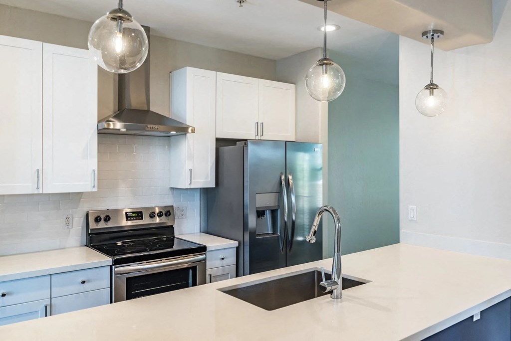 Sink With Faucet at Dolce Villagio Townhomes, Tempe, AZ