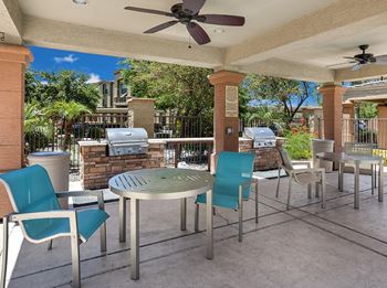Poolside Social Lounge with Barbecues