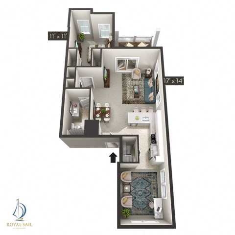 Skysail Floor Plan