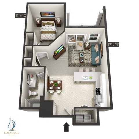 Cutter Floor Plan
