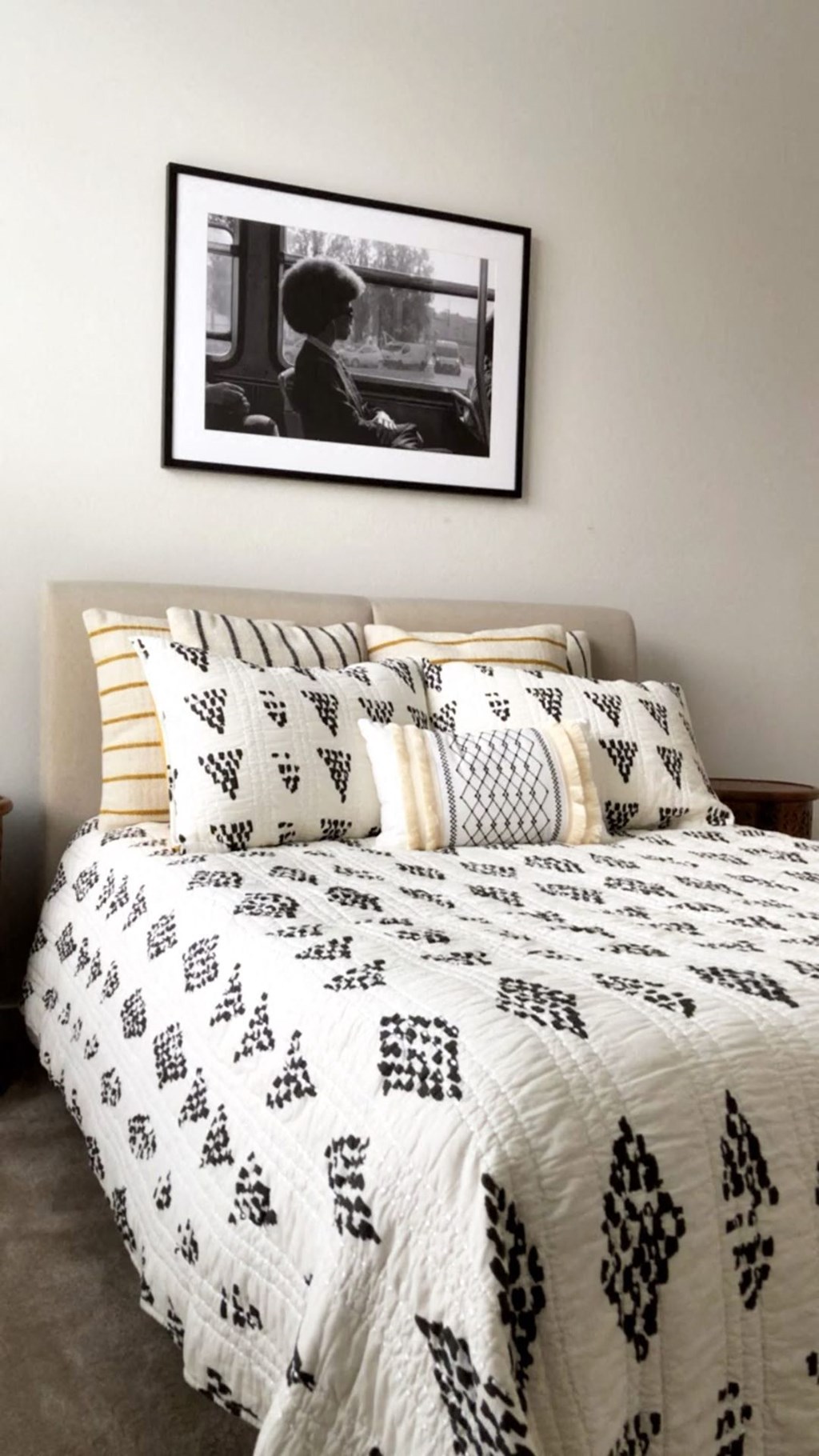 Decorated Model Bedroom