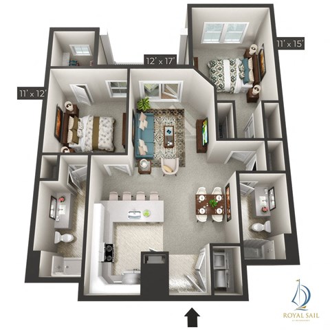 Ketch Floor Plan