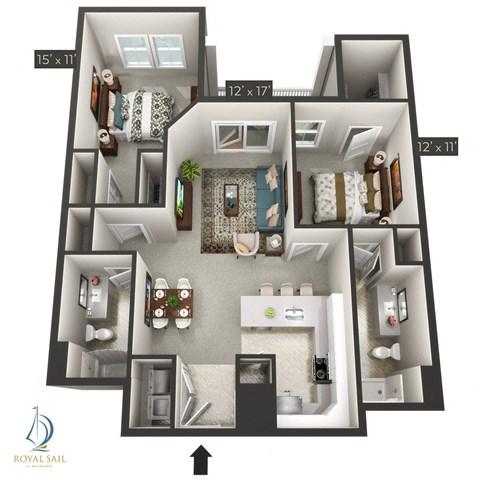 Yawl Floor Plan