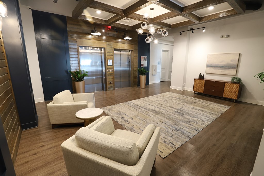 Elevator Lobby in Royal Sail Building B