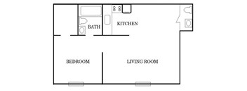 1 Bedroom Garden