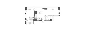 A4 Floor Plan at Link Apartments® QPN, Long Island City, NY