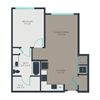 1G Floor Plan 1G Floor Plan at Link Apartments® Manchester, Richmond