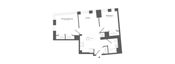 B2 Floor Plan at Link Apartments® QPN, Long Island City
