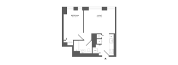 A1 Floor Plan at Link Apartments® QPN, Long Island City, 11101