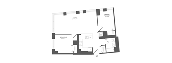B3 Floor Plan at Link Apartments® QPN, New York
